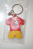 GUYANA RED COUNTRY FLAG SOCCER JERSEY KEYCHAIN ... FIFA WORLD CUP FOOTBALL ... NEW