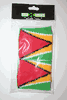 GUYANA SET OF 2 COUNTRY FLAG WRISTBANDS SWEATBANDS .. NEW