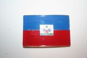 HAITI COUNTRY FLAG METAL BELT BUCKLE ... NEW