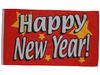 HAPPY NEW YEAR 3' X 5' FEET FLAG LARGE BANNER.