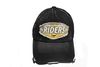 HAPPY ROGERS BLACK Stone - Washed WORN Look Original Vintage HAT CAP ..Size : ONE SIZE