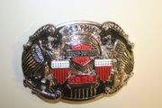 HARLEY-DAVIDSON MOTORCYCLES 1903 U.S.A. PRIDE METAL BELT BUCKLE .. NEW