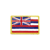 HAWAII USA STATE FLAG IRON ON PATCH CREST BADGE 2 1/8 X 3 1/4 INCHES ... NEW