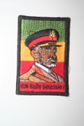 HIM HAILE SELASSIE 1 ETHIOPIA MEDIUM SIZE IRON ON EMBROIDERED PATCH CREST BADGE .. NEW
