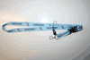 HOCKEY BLUE LANYARD KEYCHAIN PASSHOLDER ... NEW