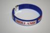 HOLLAND BLUE COUNTRY FLAG FLEXIBLE C BRACELET WRISTBAND .. NEW
