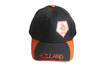 HOLLAND NETHERLANDS BLACK ORANGE KNVB LOGO EMBOSSED HAT CAP .. NEW