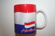 HOLLAND NETHERLANDS COUNTRY FLAG HIGH QUALITY COFFEE MUG CUP .. NEW
