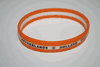 HOLLAND NETHERLANDS ORANGE & WHITE LAYERED SILICONE BRACELET ... FIFA WORLD CUP SOCCER FOOTBALL ... NEW
