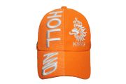 HOLLAND ORANGE KNVB LOGO FIFA WORLD CUP EMBOSSED SOCCER HAT CAP