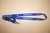 HONDA BLUE LANYARD KEYCHAIN PASSHOLDER ... CAR .. NEW