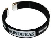HONDURAS BLACK COUNTRY FLAG C' BRACELET WRISTBAND .. NEW