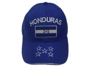 HONDURAS BLUE COUNTRY FLAG EMBOSSED HAT CAP .. NEW