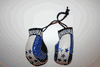 HONDURAS COUNTRY FLAG PAIR OF MINITURE BOXING GLOVES .. NEW