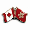 HONG KONG / CANADA COUNTRY FLAG SMALL METAL FRIENDSHIP LAPEL PIN BADGE .. NEW HONG KONG / CANADA COUNTRY FLAG SMALL METAL FRIENDSHIP LAPEL PIN BADGE .. NEW