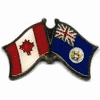 HONG KONG OLD / CANADA COUNTRY FLAG SMALL METAL FRIENDSHIP LAPEL PIN BADGE .. NEW HONG KONG OLD / CANADA COUNTRY FLAG SMALL METAL FRIENDSHIP LAPEL PIN BADGE .. NEW