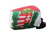 HUNGARY COUNTRY FLAG CAR SIDE MIRROR COVERS , 2 IN A PACK