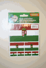 HUNGARY COUNTRY FLAG COLLECTION OF 7 DIFFERENT STICKERS .. NEW