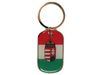 HUNGARY COUNTRY FLAG KEYCHAIN ..HIGH QUALITY .. NEW