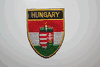 ***SOLD OUT ***HUNGARY OVAL COUNTRY FLAG IRON ON SHIELD PATCH CREST BADGE .. NEW