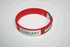 HUNGARY RED COUNTRY FLAG FLEXIBLE C BRACELET WRISTBAND ... NEW