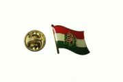  HUNGARY WITH CREST COUNTRY FLAG METAL LAPEL PIN BADGE