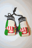 HUNGARY WITH CREST COUNTRY FLAG MINIATURE BOXING GLOVES .. NEW