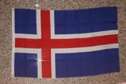 ICELAND 3' X 5' NATIONAL COUNTRY FLAG LARGE BANNER TAPESTRY .. BUY NEW