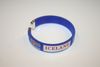 ICELAND BLUE COUNTRY FLAG FLEXIBLE C BRACELET WRISTBAND .. NEW