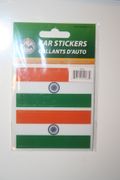 INDIA COUNTRY FLAG SET OF CAR BUMPER STICKERS DECAL EMBLEM ... NEW