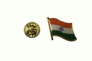 INDIA COUNTRY FLAG SMALL LAPEL PIN BADGE ... NEW