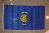 INTER MILAN FOOTBALL  BLUE 3' X 5' FLAG BANNER ..NEW
