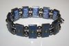 INTER MILAN SOCCER FOOTBALL CLUB FLEXIBLE METAL SPORTS BRACELET WRISTBAND ... NEW