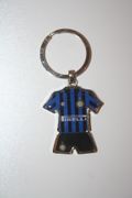 INTER MILAN SOCCER FOOTBALL CLUB METAL JERSEY KEYCHAIN .. NEW