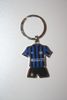 INTER MILAN SOCCER FOOTBALL CLUB METAL JERSEY KEYCHAIN .. NEW