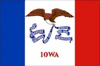 IOWA USA STATE 3' X 5' FEET NATIONAL FLAG ... LARGE BANNER TAPESTRY.
