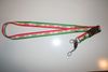 IRAN COUNTRY FLAG STRIPED LANYARDS KEYCHAINS PASSHOLDERS .. NEW