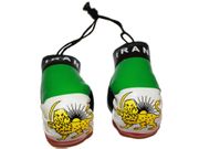 IRAN COUNTRY FLAG WITH LION  MINI BOXING GLOVES ..HIGH QUALITY .. NEW