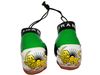 IRAN COUNTRY FLAG WITH LION  MINI BOXING GLOVES ..HIGH QUALITY .. NEW