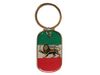 IRAN COUNTRY FLAG WITH PERSIAN LION OLD KEYCHAIN ..HIGH QUALITY .. NEW