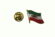 IRAN PERSIAN LION COUNTRY FLAG SMALL LAPEL PIN BADGE .. NEW