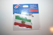 IRAN PERSIAN WAVING COUNTRY FLAG BUMPER STICKER DECAL EMBLEM .. NEW