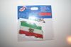 IRAN PERSIAN WAVING COUNTRY FLAG BUMPER STICKER DECAL EMBLEM .. NEW