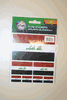 IRAQ COUNTRY FLAG COLLECTION OF 7 DIFFERENT SIZE STICKERS .. NEW