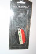 IRAQ COUNTRY FLAG METAL DOG TAG NECKLACE PENDANT .. NEW