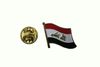 IRAQ NEW COUNTRY FLAG SMALL METAL LAPEL PIN BADGE .. NEW