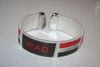 IRAQ WHITE SUPER THICK COUNTRY FLAG FLEXIBLE BRACELET WRISTBAND ... NEW