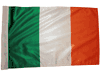 IRELAND 12" X 18" INCHES COUNTRY HIGH QUALITY FLAG WITH SLEAVE WITHOUT STICK .. FIFA SOCCER WORLD CUP .. NEW