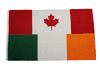 IRELAND  / CANADA 3' X 5' FEET NATIONAL COUNTRY FLAG