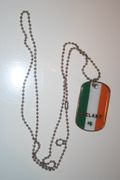 IRELAND COUNTRY FLAG DOG TAG NECKLACE ... NEW